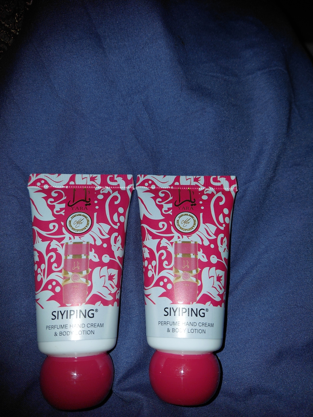SIYIPING Pink Perfume Hand Cream & Body Lotion - 2 Pack